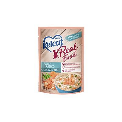 Kelcat Sachê Risoto de Peixe branco com Camarão | Sachê com 85g