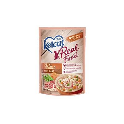 Kelcat Sachê Risoto de Peixe branco com Kani | Sachê com 85g