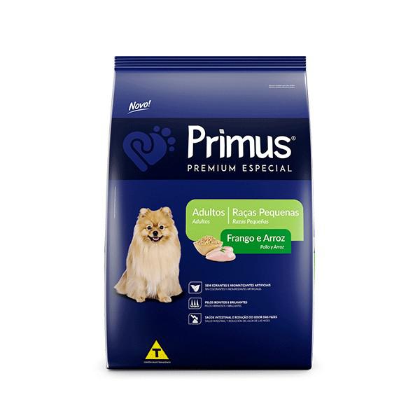 Primus Premium Cães Mini Frango/Arroz Saco de 15kg