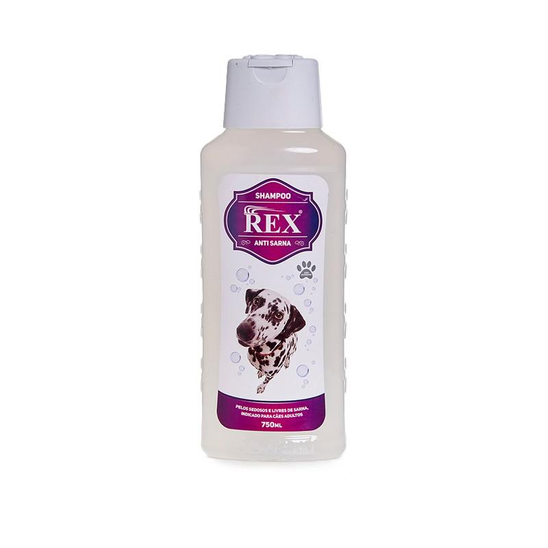 Shampoo Rex Anti Sarnas, Neutro e Condiciona 3x1 | Caixa com 12x500ml