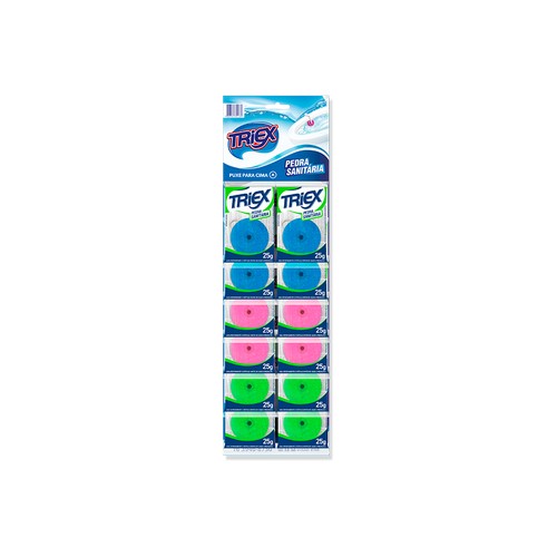 PEDRA SANITARIA CARTELA 12X25GR
