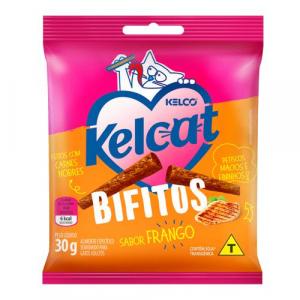 Kelcat Bifitos Frango | Caixa com 20x30g