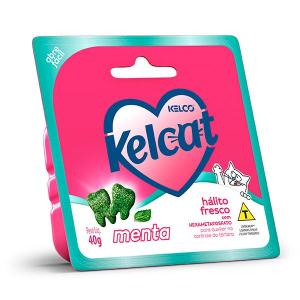 Kelcat Snacks Menta | Caixa com 16x40g