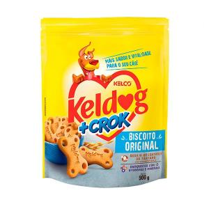 Keldog Biscoito +CROK Original | Caixa com 6x900g