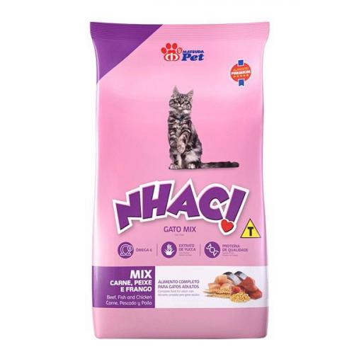 NHAC! Gato Mix Carne/Peixe/Frango | Saco de 25kg