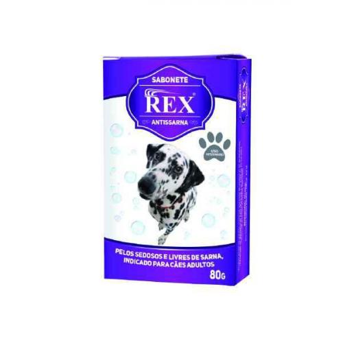 Sabonete Rex Sarnicida | Caixa com 48x80g